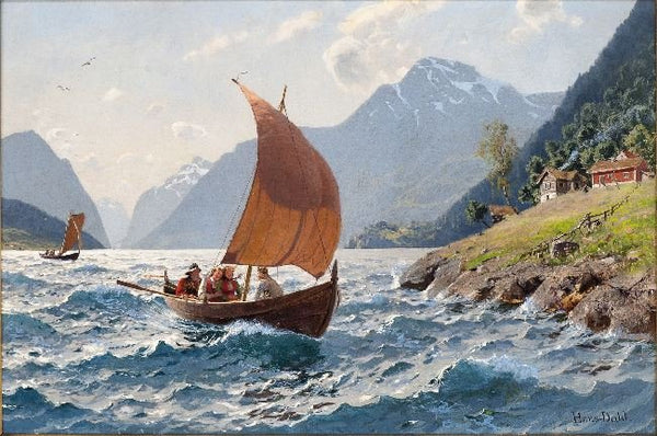 Fresh Breeze by Hans Dahl