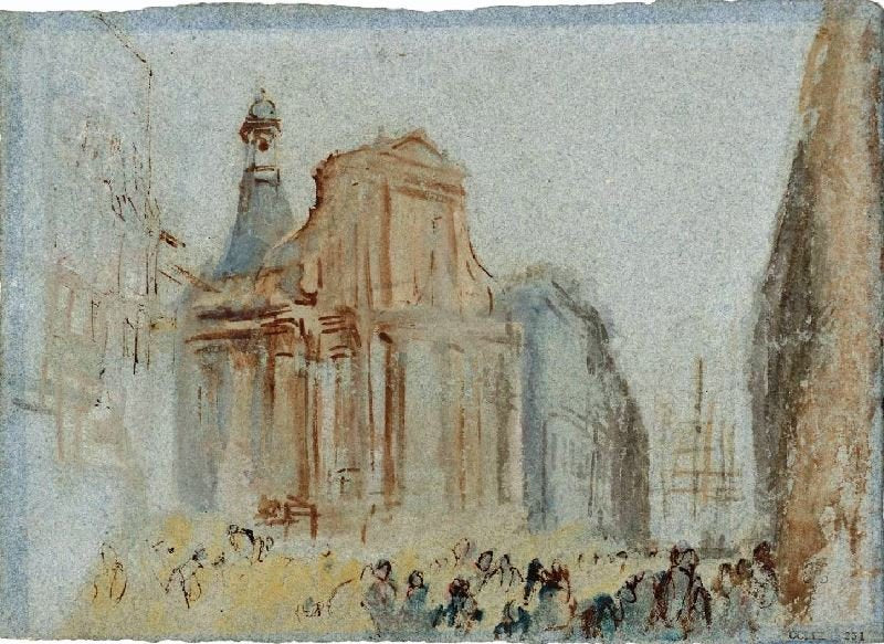 Le Havre, The Church Of Notre-Dame by Joseph Turner