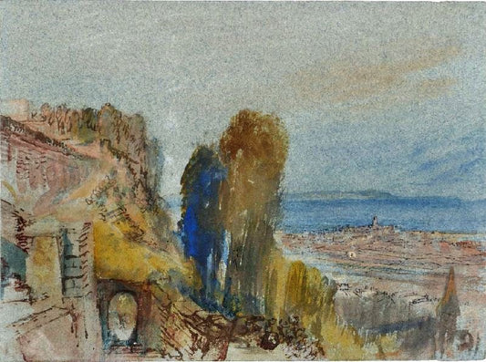 Le Havre From Near The Fort De Ste-Adresse by Joseph Turner