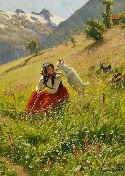 Tender Welcome by Hans Dahl