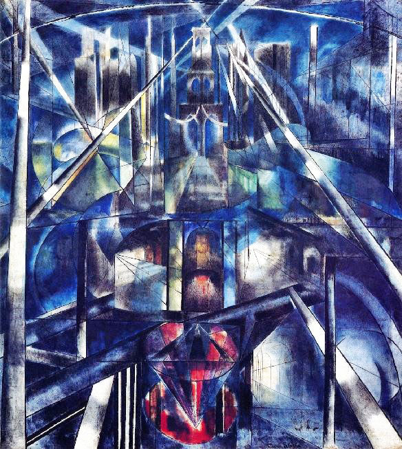 Brooklyn Bridge by Joseph Stella