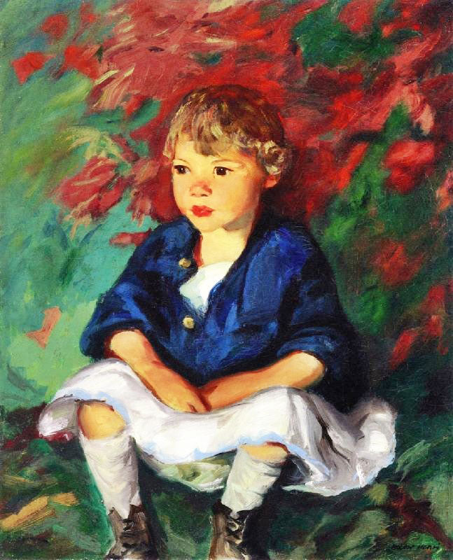 Little Country Girl by Robert Henri
