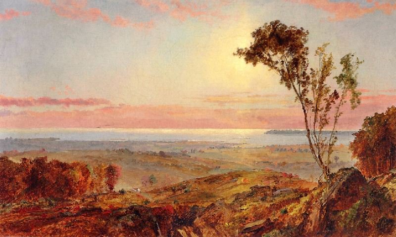 View Of Staten Island by Jasper Francis Cropse