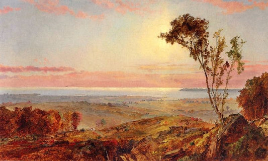 View Of Staten Island by Jasper Francis Cropse