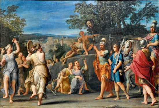 The Triumph Of David by Marcantonio Franceschini