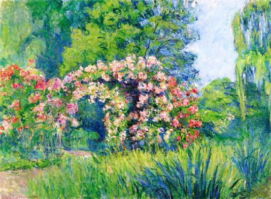 The Monet Rose Garden by Blanche Hoschedé-Monet