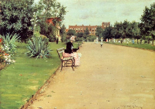 The Park by William Merritt Chase