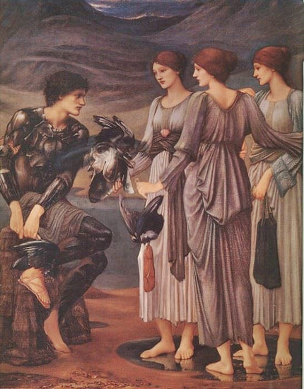 The Arming Of Perseus by Sir Edward Burne-Jones