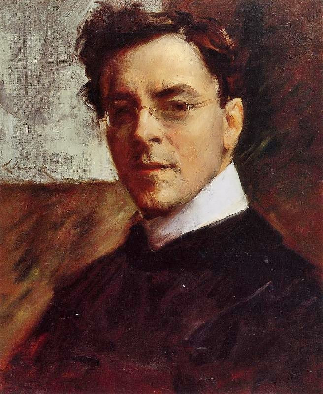 Portrait Of Louis Betts by William Merritt Chase