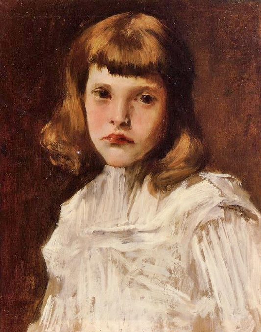 Portrait Of Dorothy by William Merritt Chase