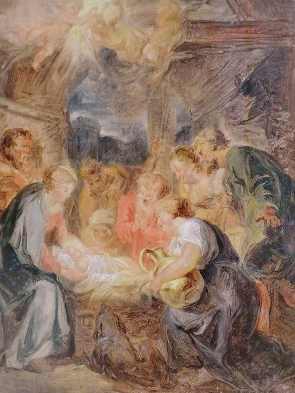 STUDY: L’ADORATION DES BERGERS (ADORATION OF THE SHEPHERDS)