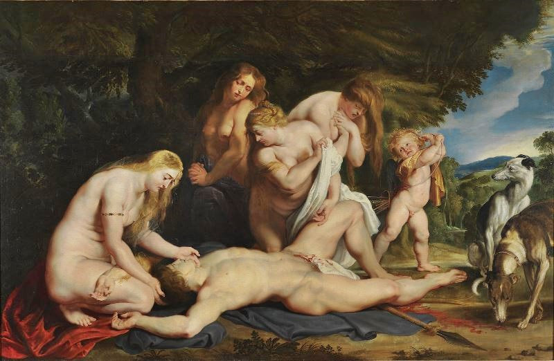 THE DEATH OF ADONIS