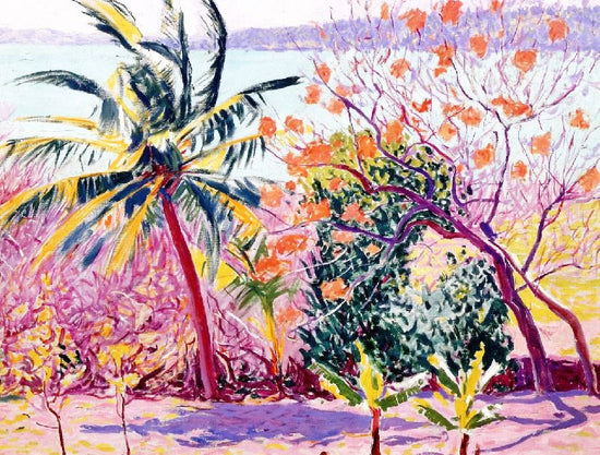 Palm And Match-Me-If-You-Can, Bermuda by Edwin Ambrose Webster