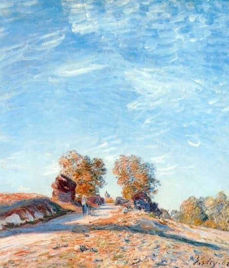 Hill Path In Sunlight by Alfred Sisle