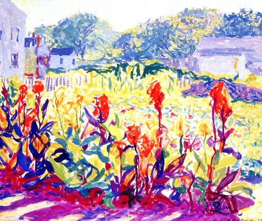 Summer Garden by Edwin Ambrose Webster
