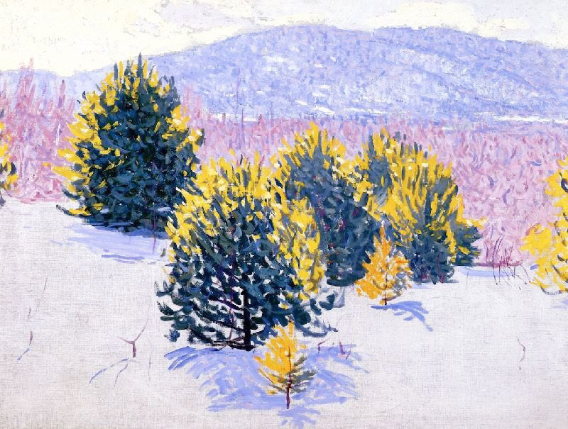 First Snow, New Hampshire by Edwin Ambrose Webster