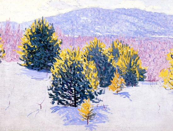 First Snow, New Hampshire by Edwin Ambrose Webster