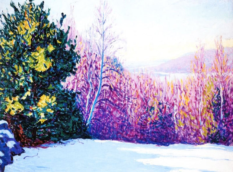 New England Winter, New Hampshire by Edwin Ambrose Webster