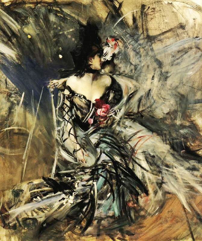 Spanish Dancer At The Moulin Rouge by Giovanni Boldini