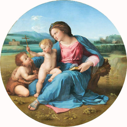 The Alba Madonna by Raphael
