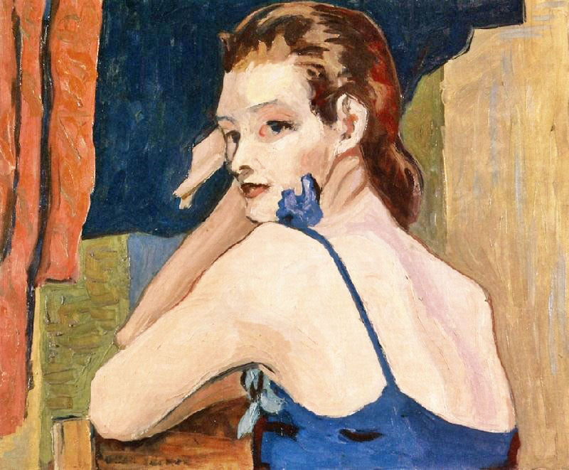 Woman In A Gown by Allen Tucker