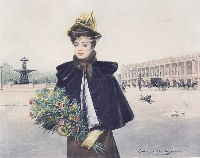 April Morning, Place De La Concorde by Louise Abbéma