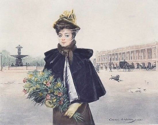 April Morning, Place De La Concorde by Louise Abbéma