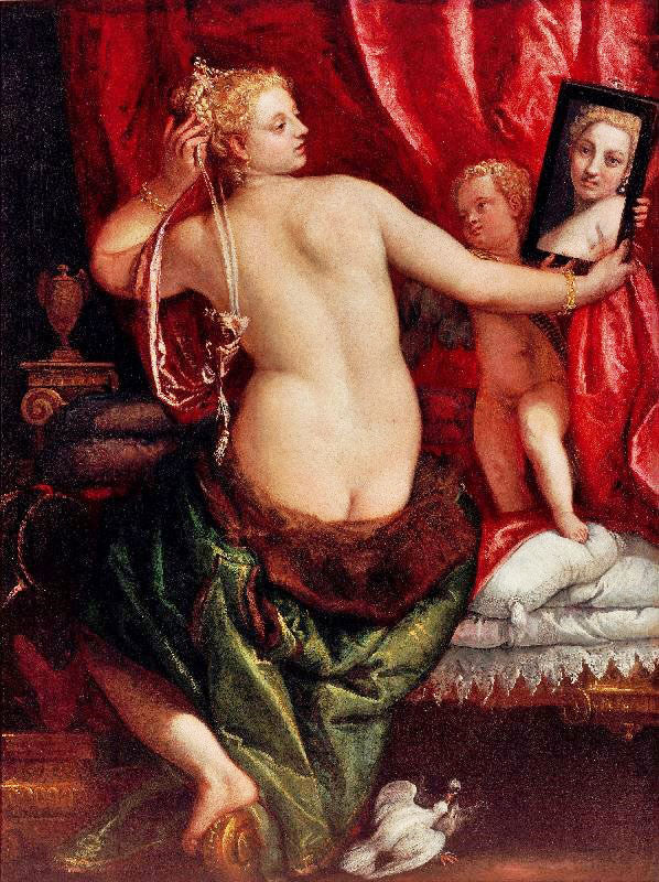 VENUS AT HER TOILETTE