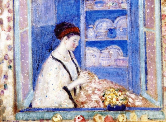 Sadie In The Window by Frederick Carl Frieseke