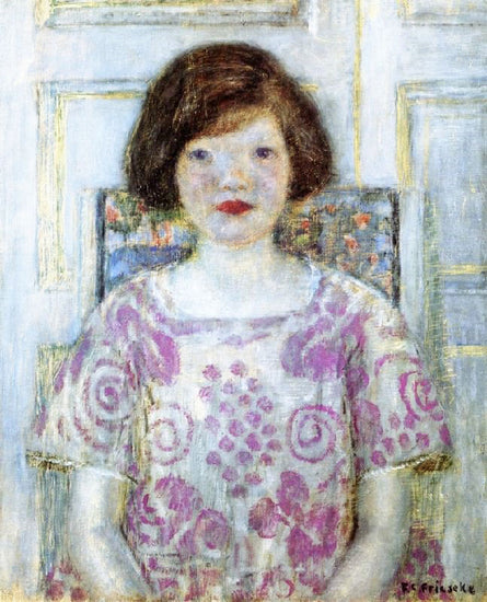 Portrait Of Frances by Frederick Carl Frieseke