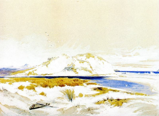 East Hampton Beach, 1878 by Thomas Moran