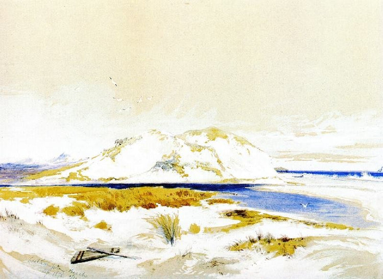 East Hampton Beach, 1878 by Thomas Moran