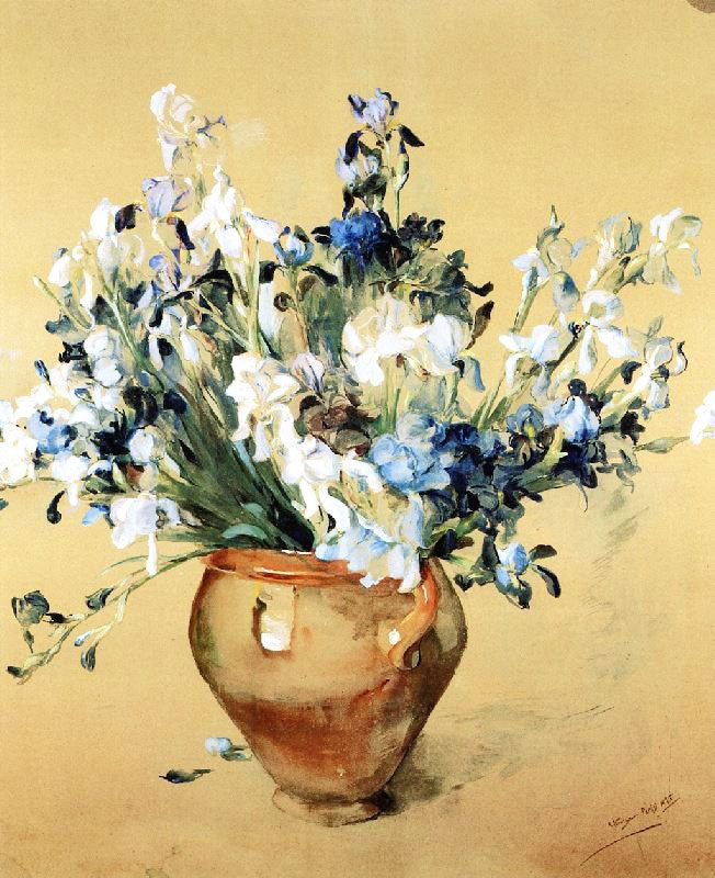 Blue Iris by Elizabeth Nourse