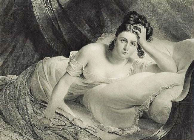 Regrets by Claude Marie Paul Dubufe