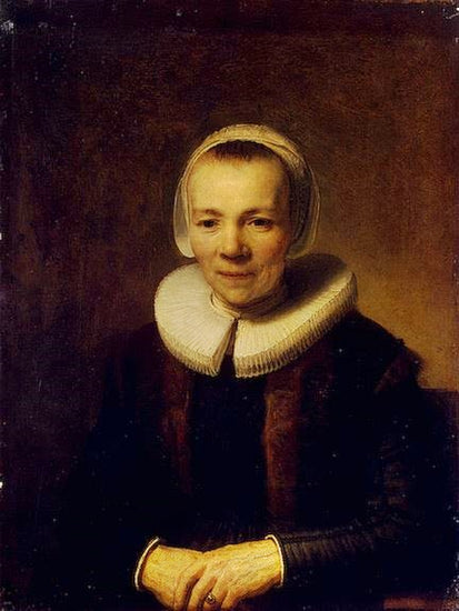 Baerte Martens, Wife Of Herman Doomer by Rembrandt van Rijn