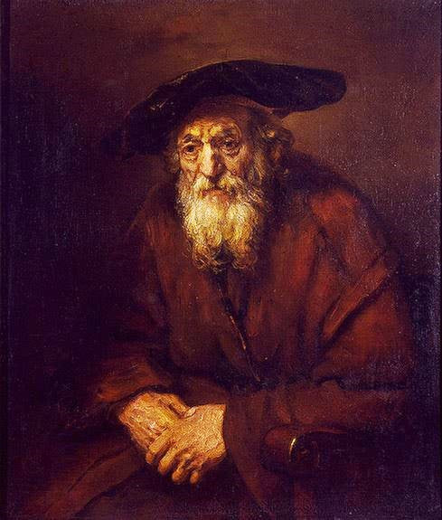 Portrait Of An Old Jew by Rembrandt van Rijn