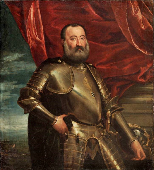 Portrait Of Girolamo Contarini by Paolo Veronese