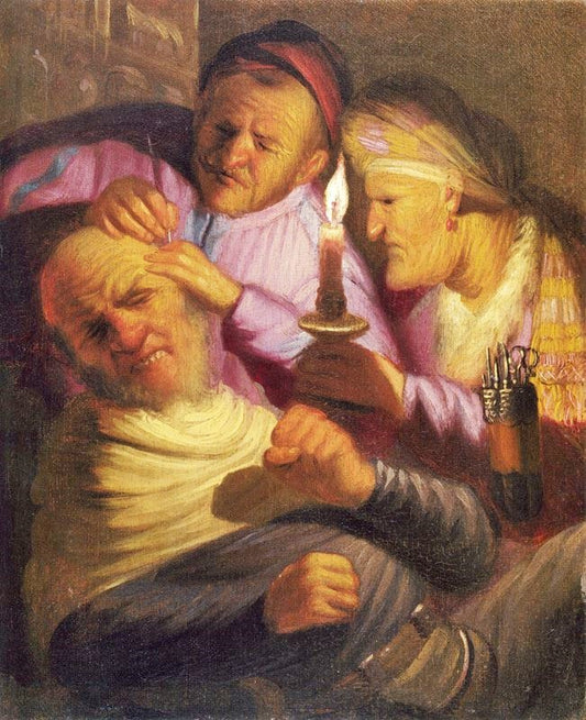 The Operation, Touch by Rembrandt van Rijn
