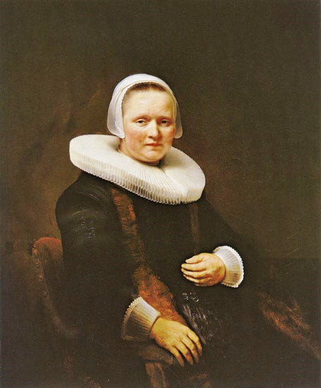 Portrait Of Anna Wijmer by Rembrandt van Rijn
