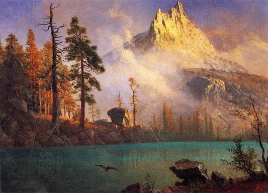 Mountain Lake by Albert Bierstadt