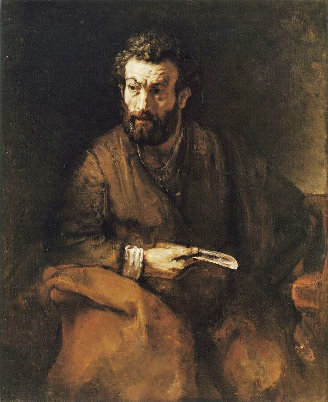 Saint Bartholomew by Rembrandt van Rijn