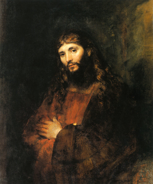 Christ With Arms Folded by Rembrandt van Rijn