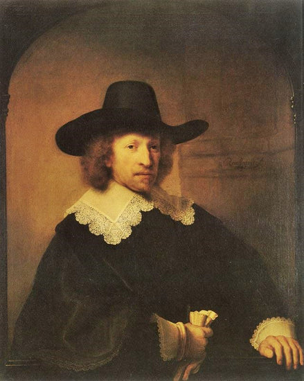 Portrait Of Nicolaas Van Bambeeck by Rembrandt van Rijn