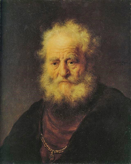 Bust Of An Old Man by Rembrandt van Rijn