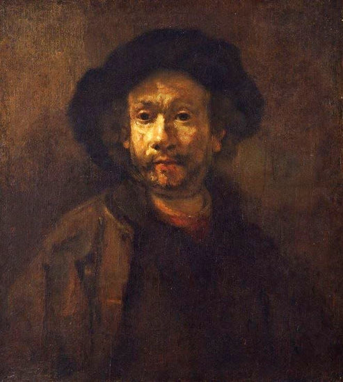 Self Portrait (Workshop) by Rembrandt van Rijn