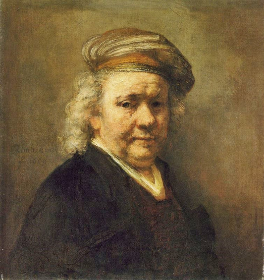 Self Portrait Aged 66 by Rembrandt van Rijn