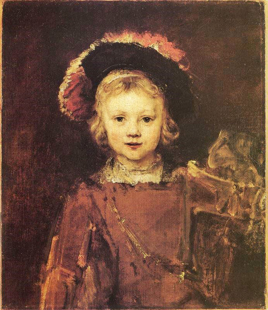 Portrait Of A Young Boy (Titus?) by Rembrandt van Rijn