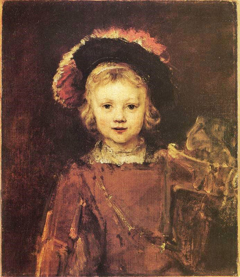 Portrait Of A Young Boy (Titus?) by Rembrandt van Rijn