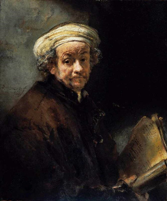 Self Portrait As The Apostle St Paul by Rembrandt van Rijn