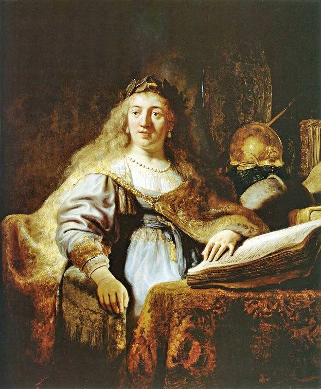 Minerva by Rembrandt van Rijn